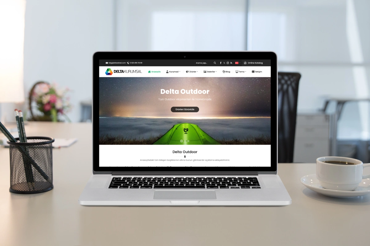 Delta WordPress Teması