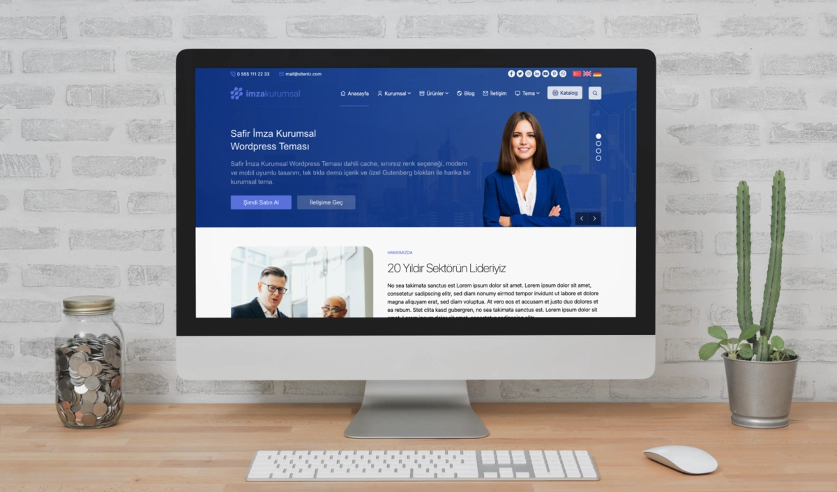 İmza WordPress Teması
