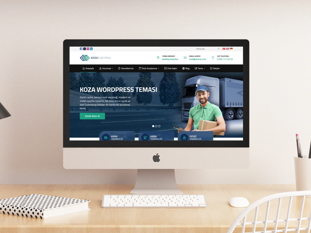 Koza WordPress Teması