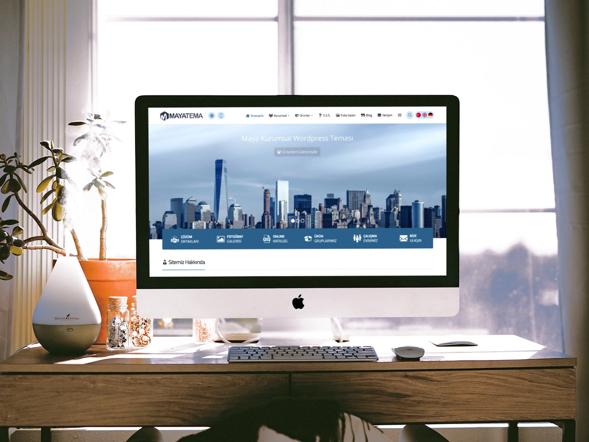 Maya WordPress Teması