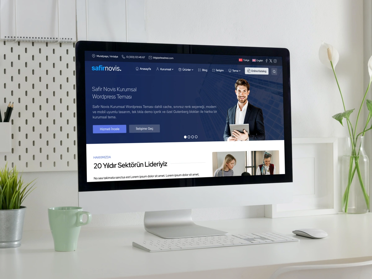 Novis WordPress Teması