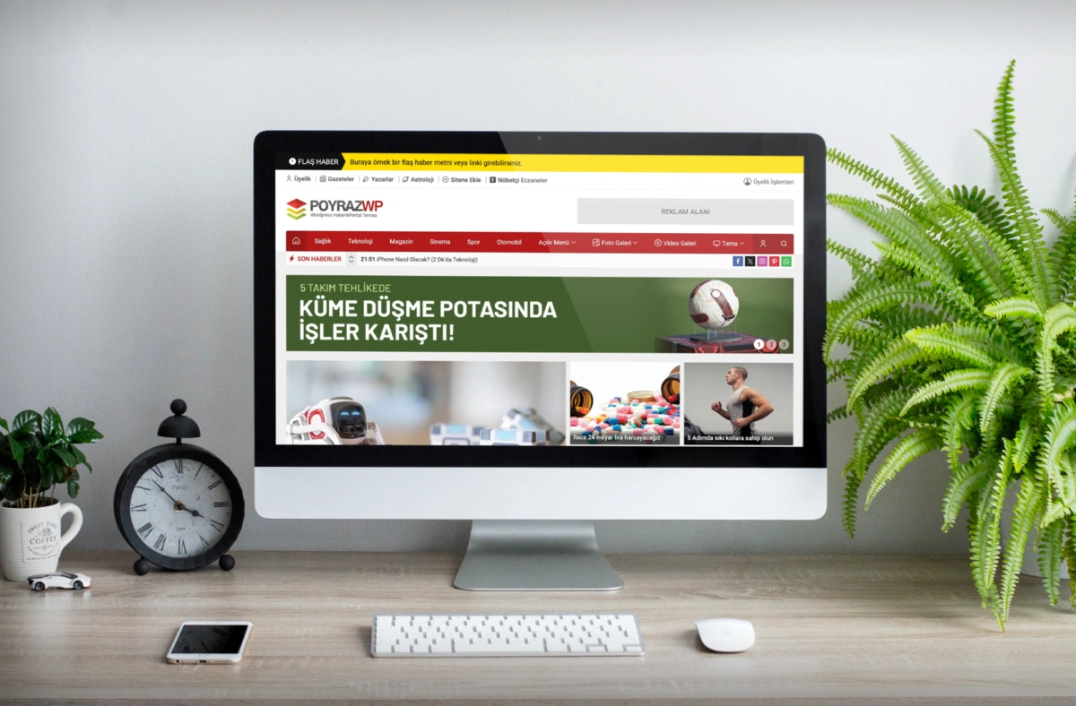 Poyraz WordPress Haber Teması