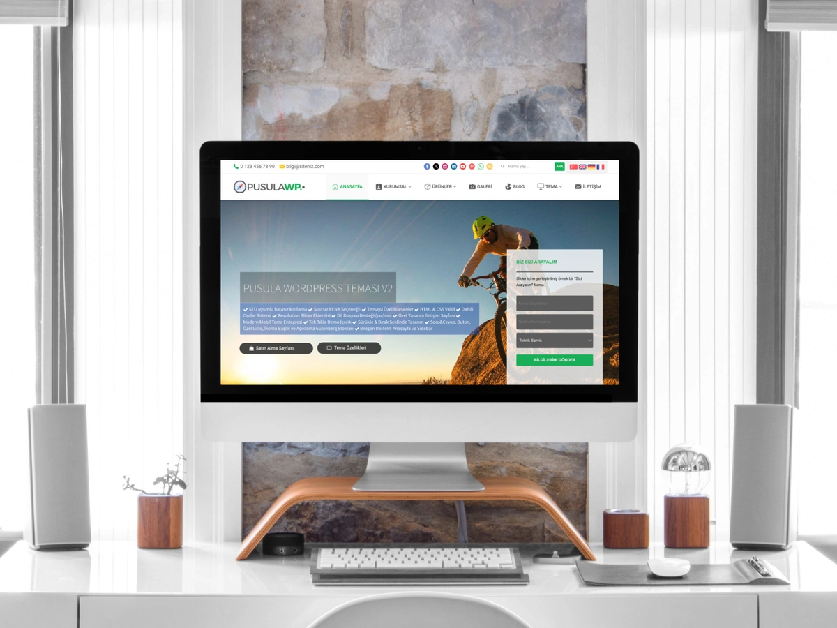 Pusula WordPress Teması
