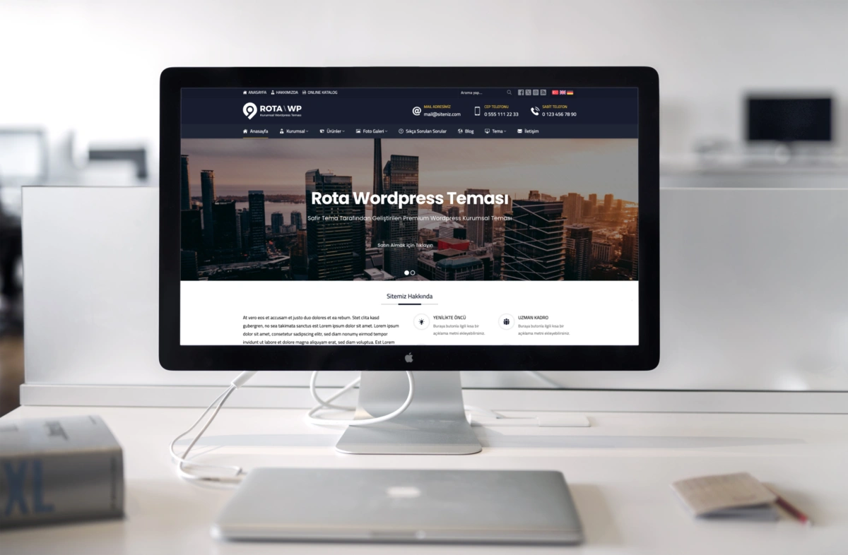 Rota WordPress Teması