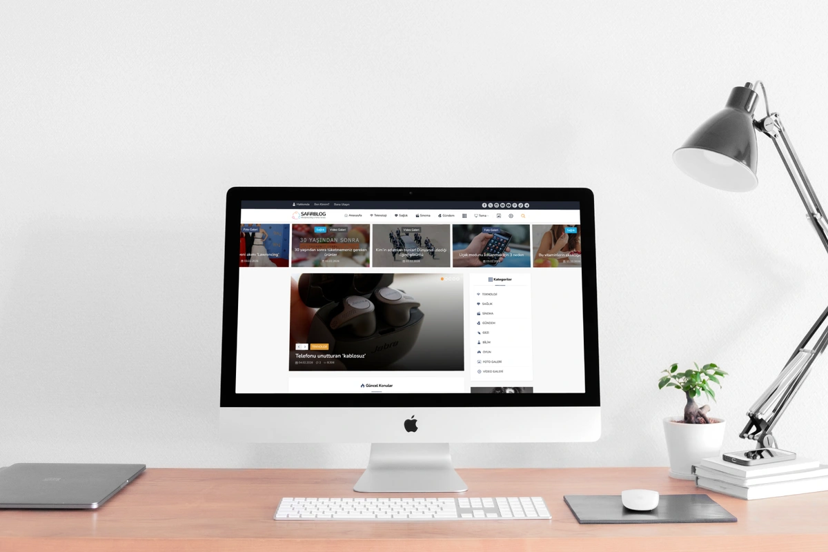 Safirblog WordPress Teması