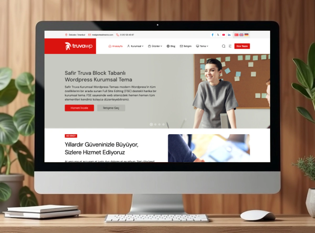 Truva WordPress Teması